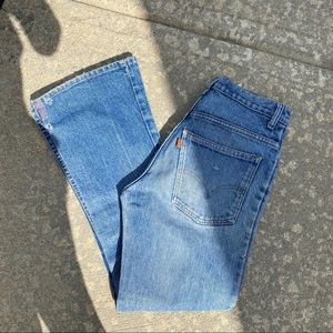 Vintage flared levis